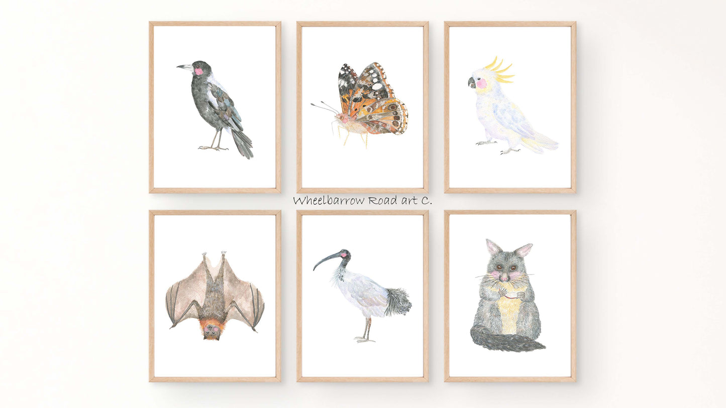 FRUIT BAT NURSERY PRINT