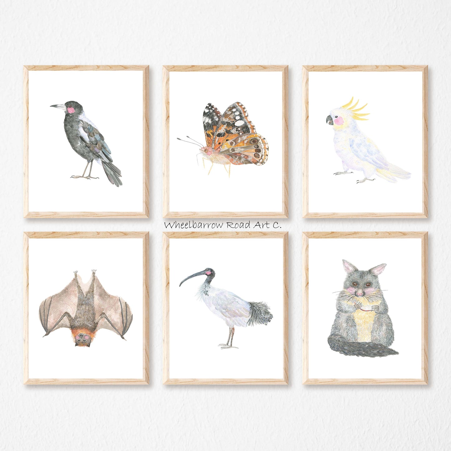 COCKATOO NURSERY PRINT