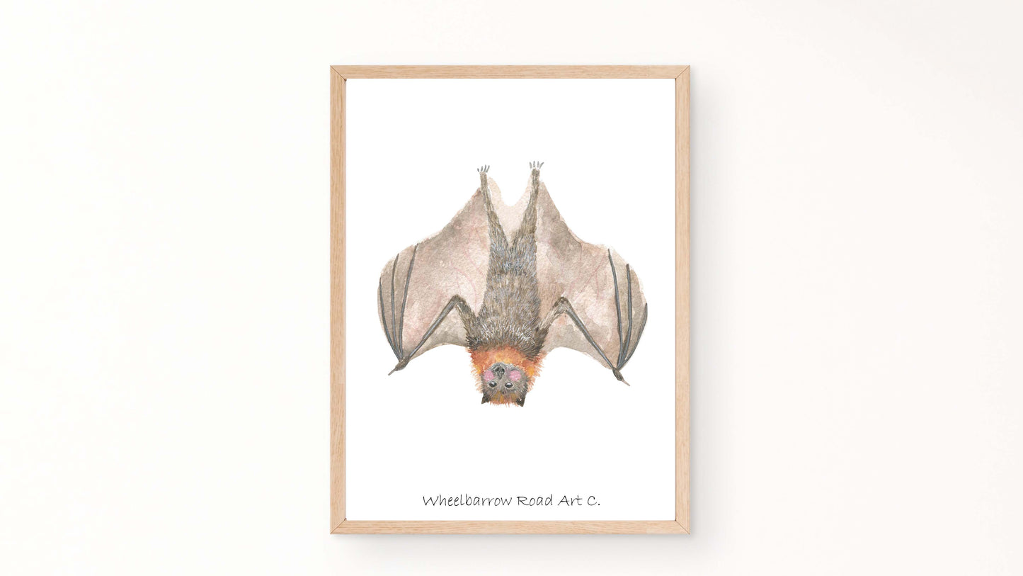 FRUIT BAT NURSERY PRINT