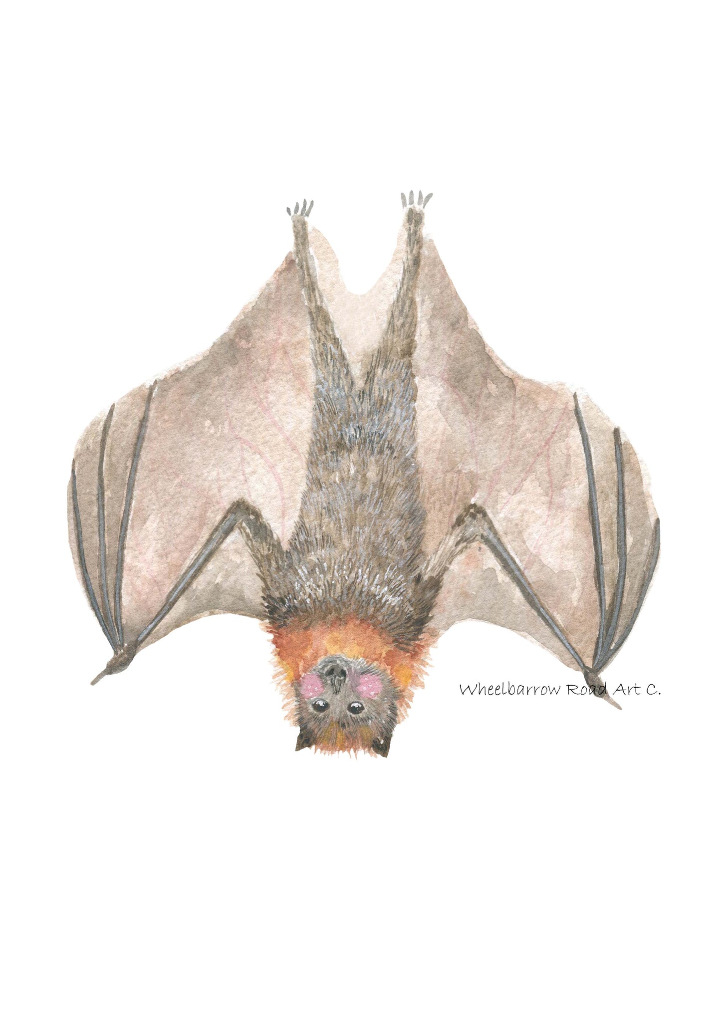 FRUIT BAT NURSERY PRINT