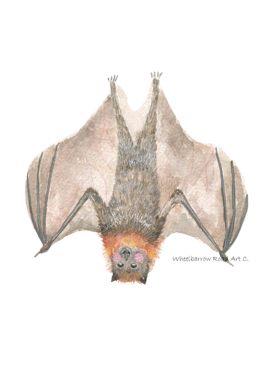 FRUIT BAT NURSERY PRINT