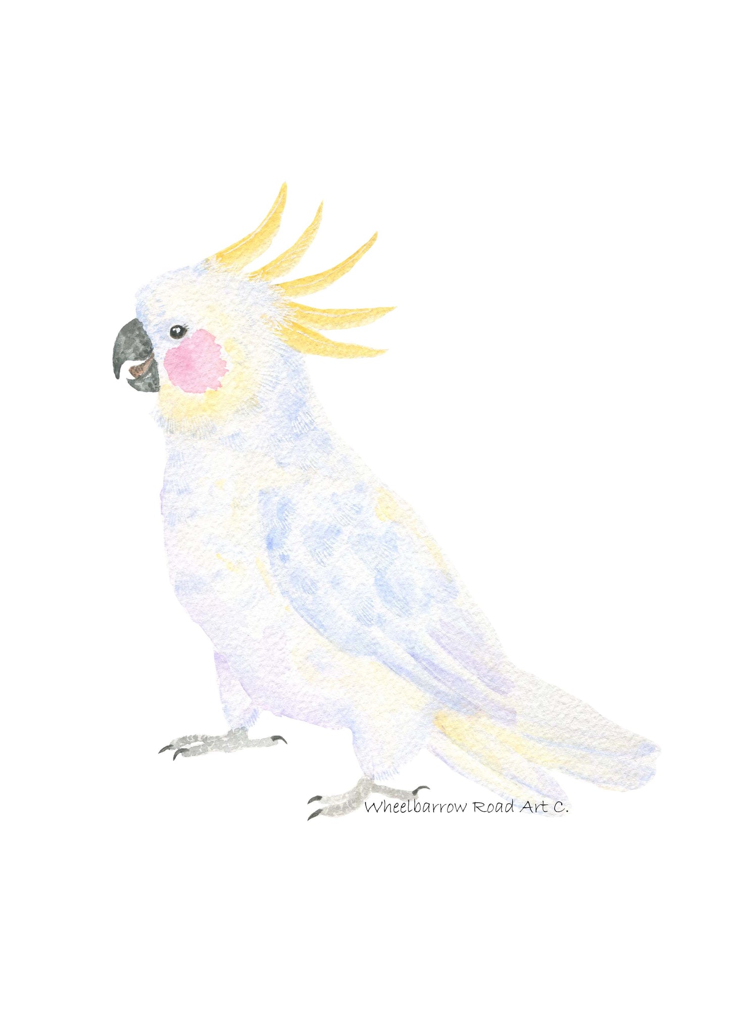 COCKATOO NURSERY PRINT