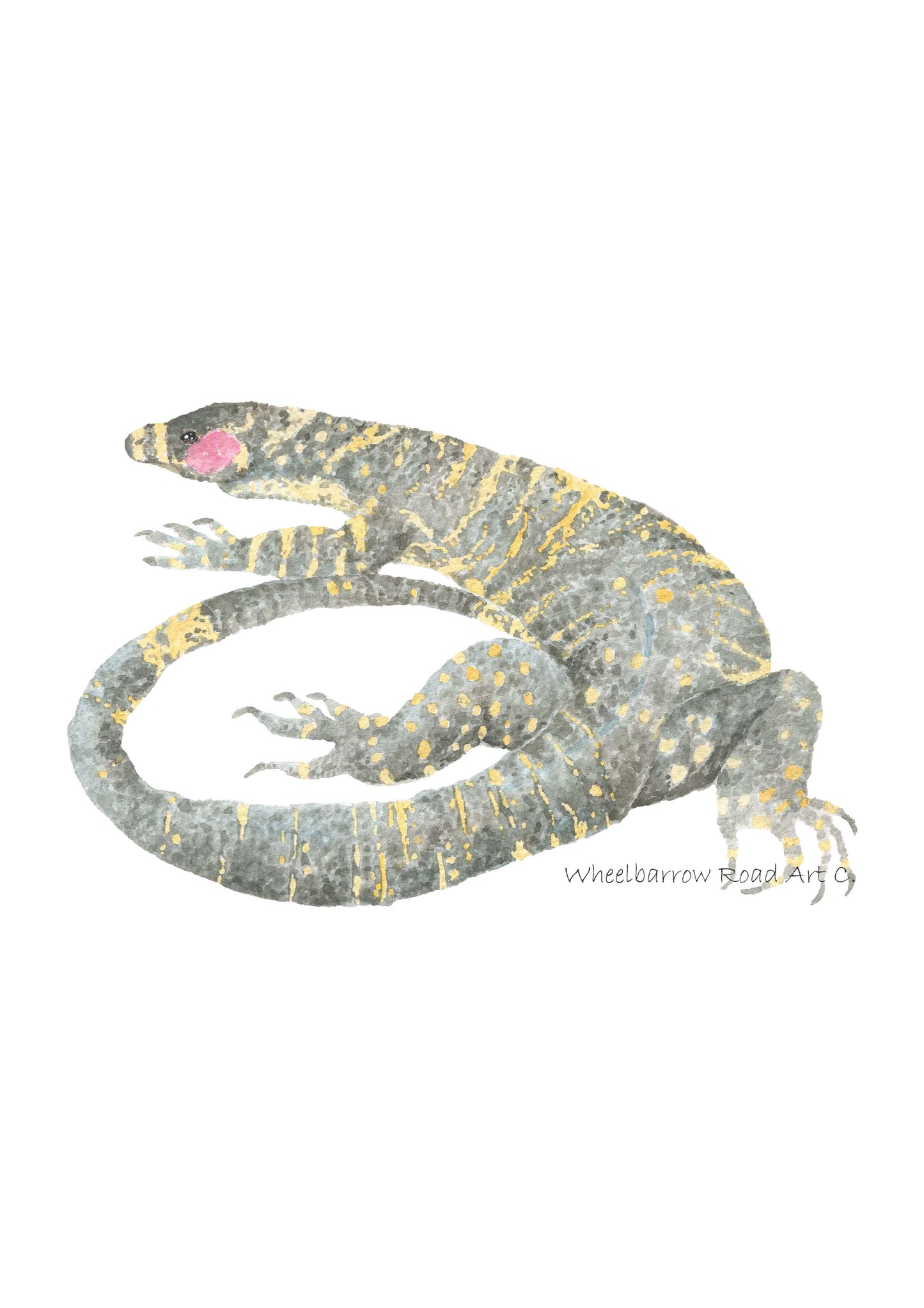 GOANNA NURSERY PRINT