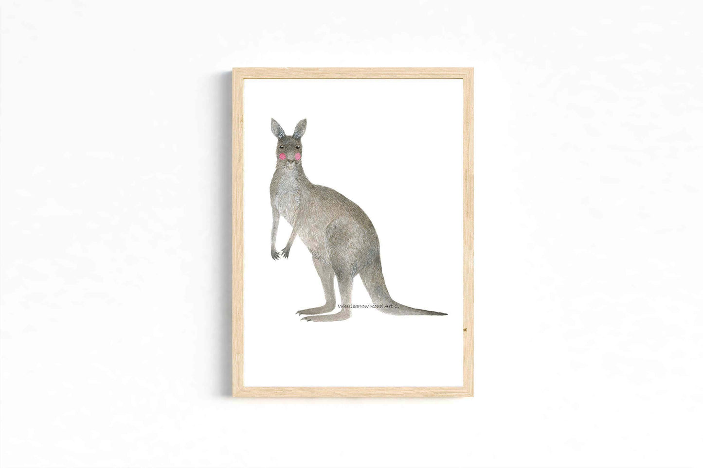 KANGAROO NURSERY PRINT