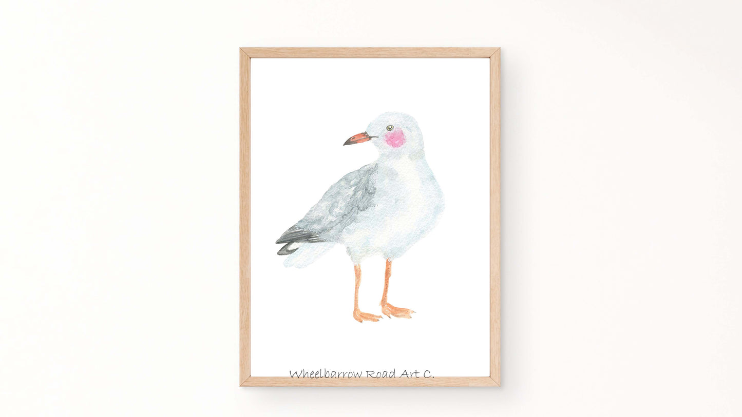 SEAGULL NURSERY PRINT