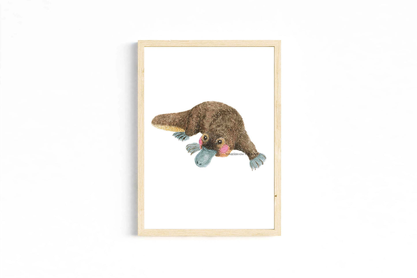 PLATYPUS NURSERY PRINT