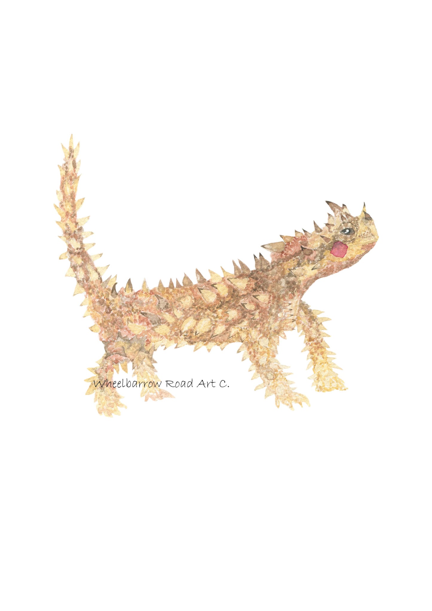 THORNY DEVIL NURSERY PRINT