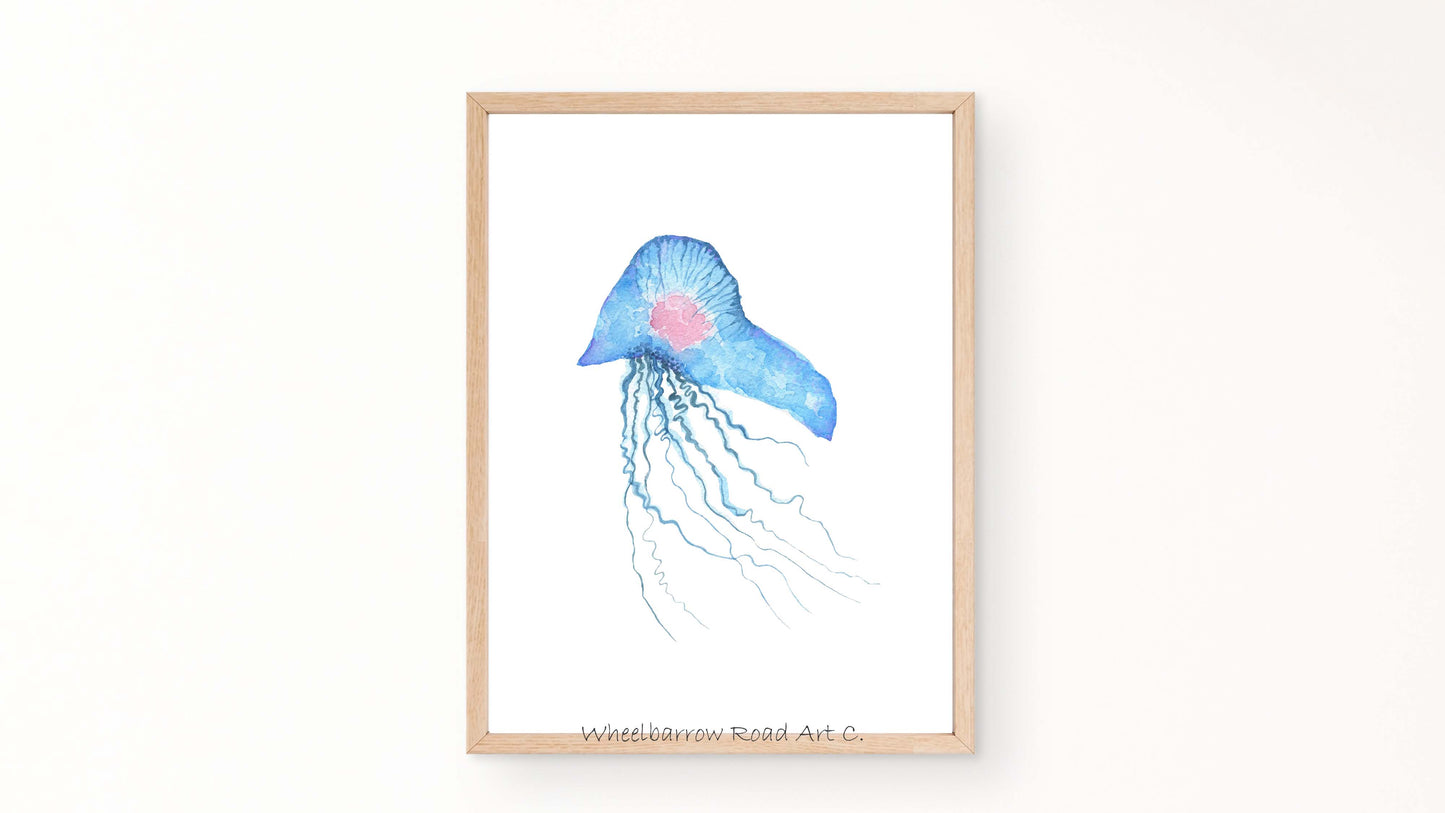 BLUEBOTTLE NURSERY PRINT